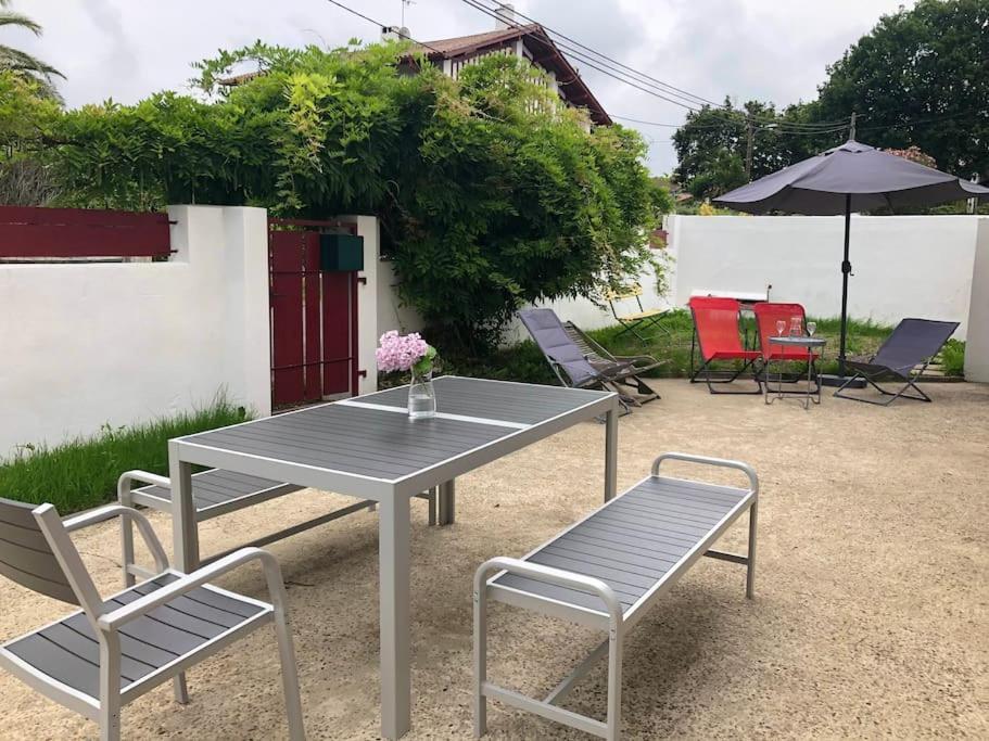 Charmante Maison Basque - 15Min A Pieds Des Plages - 6 Personnes Guethary Luaran gambar